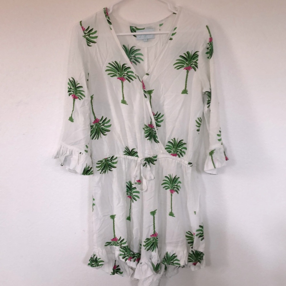 Palm Tree Romper